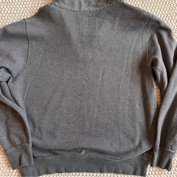 Jones & Mitchell 2011 US Open Gray 1/4 Zip Pullover New York City Unisex Sz M - Picture 6 of 6